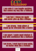 Rugby League Affirmation Print