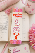 Cheer, Read, Repeat Printable Bookmark