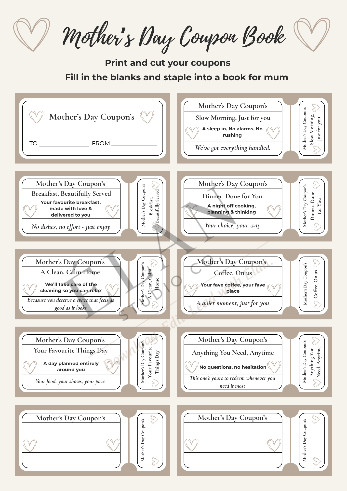 Mother's Day Keepsake & Hosting Bundle